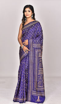 BANGALORE SILK KANTHA SAREE