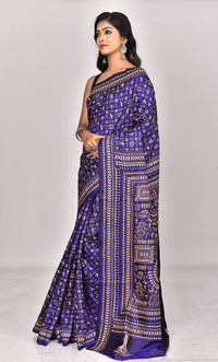 BANGALORE SILK KANTHA SAREE
