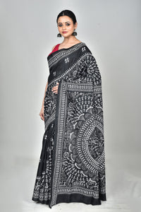 BANGALORE SILK KANTHA SAREE