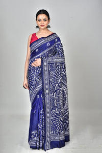 BANGALORE SILK KANTHA SAREE