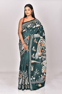 BANGALORE SILK KANTHA SAREE