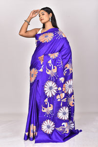 BANGALORE SILK KANTHA SAREE