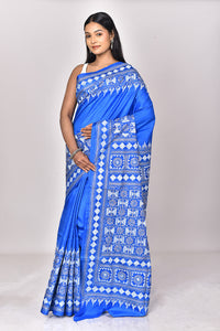 BANGALORE SILK KANTHA SAREE