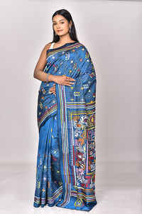 BANGALORE SILK KANTHA SAREE