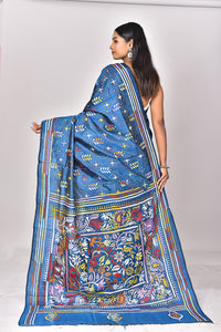 BANGALORE SILK KANTHA SAREE