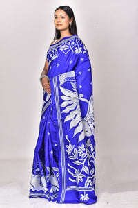 BANGALORE SILK KANTHA SAREE