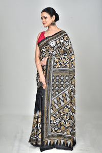 BANGALORE SILK KANTHA SAREE