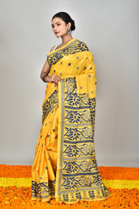 BANGALORE SILK KANTHA SAREE