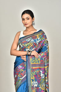 BANGALORE SILK KANTHA SAREE