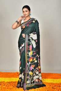BANGALORE SILK KANTHA SAREE
