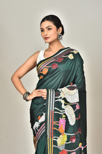 BANGALORE SILK KANTHA SAREE