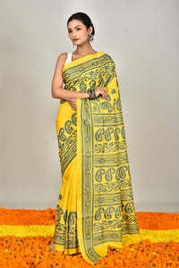 BANGALORE SILK KANTHA SAREE