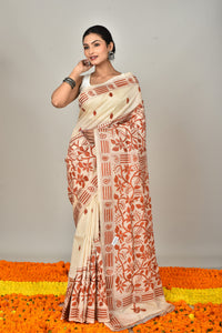 BANGALORE SILK KANTHA SAREE