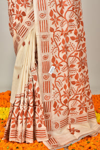 BANGALORE SILK KANTHA SAREE