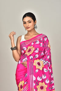 BANGALORE SILK KANTHA SAREE