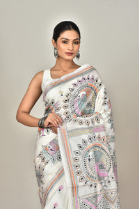 BANGALORE SILK KANTHA SAREE