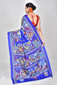 BANGALORE SILK KANTHA SAREE
