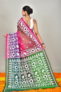 GACHI SILK DIY KANTHA SAREE