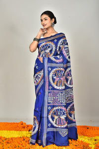 BANGALORE SILK KANTHA SAREE