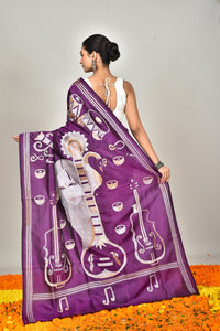 BANGALORE SILK KANTHA SAREE