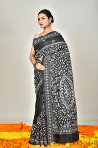 BANGALORE SILK KANTHA SAREE