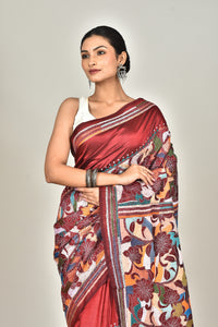 BANGALORE SILK KANTHA SAREE