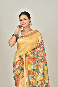 BANGALORE SILK KANTHA SAREE