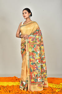 BANGALORE SILK KANTHA SAREE