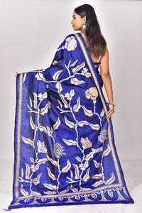 BANGALORE SILK KANTHA SAREE