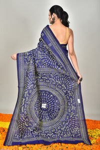 BANGALORE SILK KANTHA SAREE
