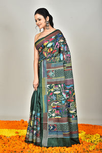 BANGALORE SILK KANTHA SAREE