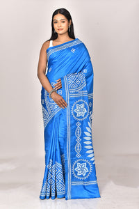 BANGALORE SILK KANTHA SAREE