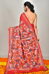 BANGALORE SILK KANTHA SAREE