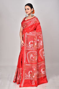 BANGALORE SILK REVERSE KANTHA SAREE