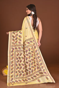 BASANTI BLENDED SILK KANTHA SAREE