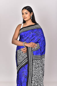 BATIK SILK KANTHA SAREE