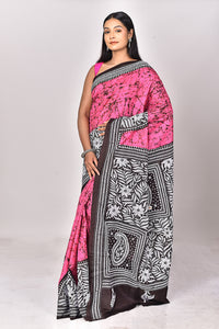BATIK SILK KANTHA SAREE