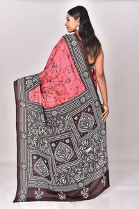 BATIK SILK KANTHA SAREE