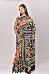 BATIK SILK KANTHA SAREE