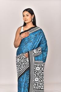 BATIK SILK KANTHA SAREE