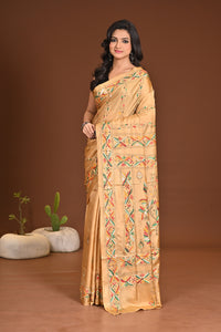 BLENDED SILK KANTHA SAREE