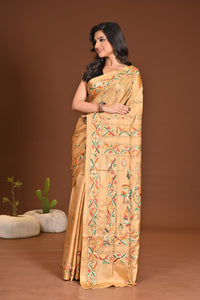 BLENDED SILK KANTHA SAREE