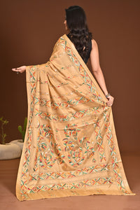BLENDED SILK KANTHA SAREE