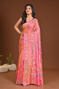 BLENDED SILK KANTHA SAREE
