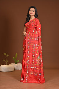 BLENDED SILK KANTHA SAREE
