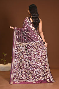 BLENDED SILK KANTHA SAREE