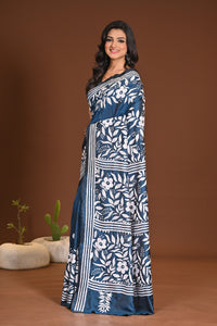 BLENDED SILK KANTHA SAREE