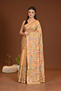 BLENDED SILK KANTHA SAREE