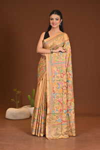 BLENDED SILK KANTHA SAREE