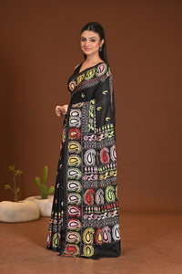 BLENDED SILK KANTHA SAREE